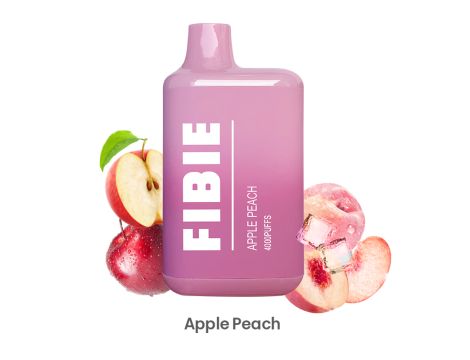 FIBIE 4000 jednorazowy elektroniczny papieros APPLE PEACH