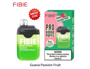 Kup FIBIE 8000 jednorazowy elektroniczny papieros GUAVA PASSION FRUIT