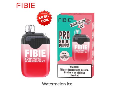 FIBIE 8000 jednorazowy elektroniczny papieros WATERMELON ICE