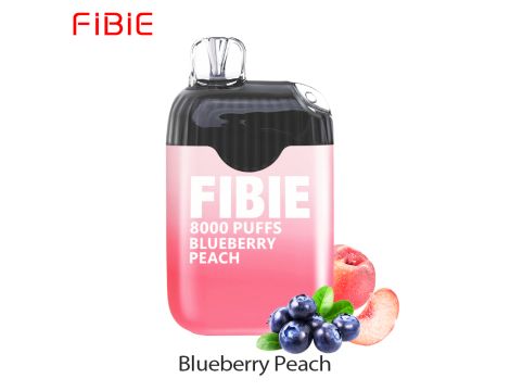 FIBIE 8000 jednorazowy elektroniczny papieros BLUEBERRY PEACH