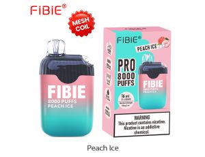 FIBIE 8000 jednorazowy elektroniczny papieros PEACH ICE